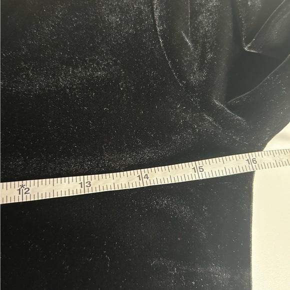 Vintage Velvet V-Neck Mini Dress - Picture 5 of 7